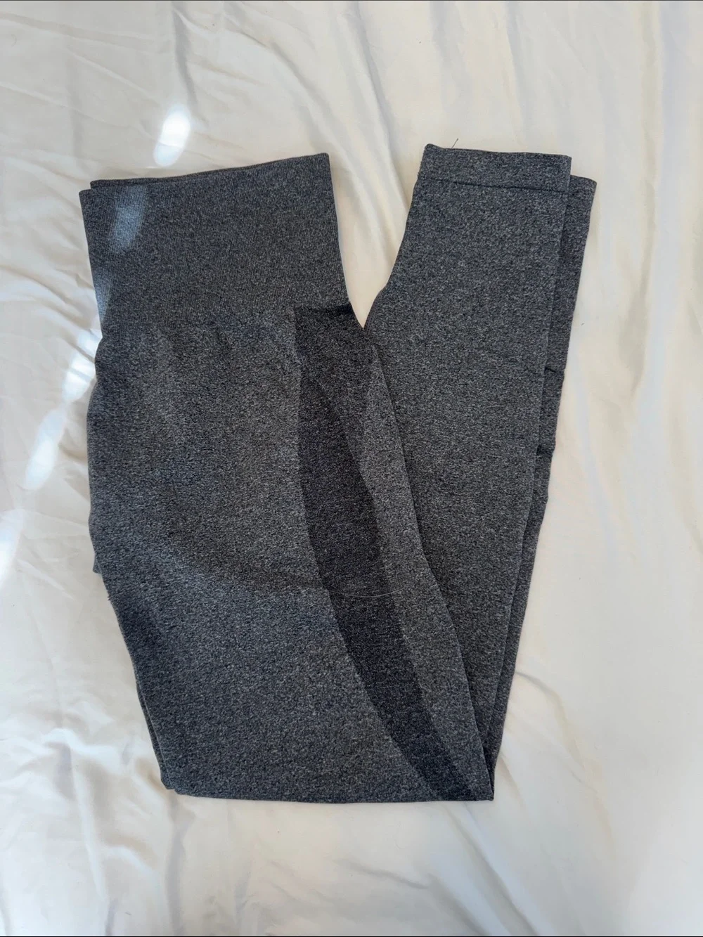 NVGTN Dark Heather Grey Contour Leggings